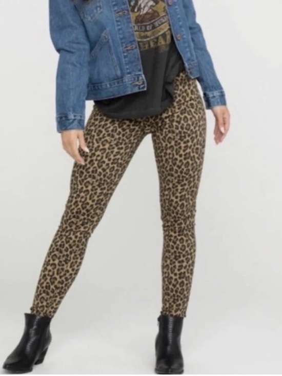 Levi's Pants - Levi’s Leopard Print Skinny jeans - Brown/Black
